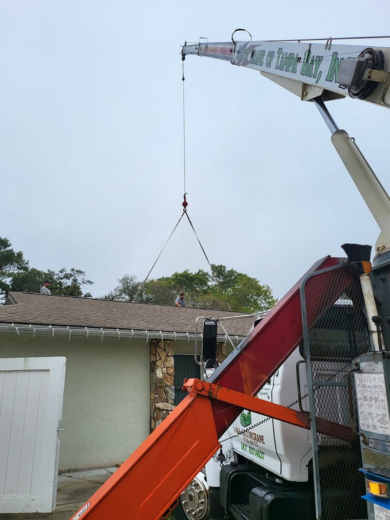 Lutz Florida Construction Crane